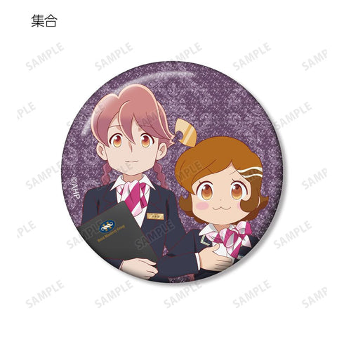 『アポカリプスホテル』描き下ろし ホテルモントレ制服ver. グリッター缶バッジ3個セット